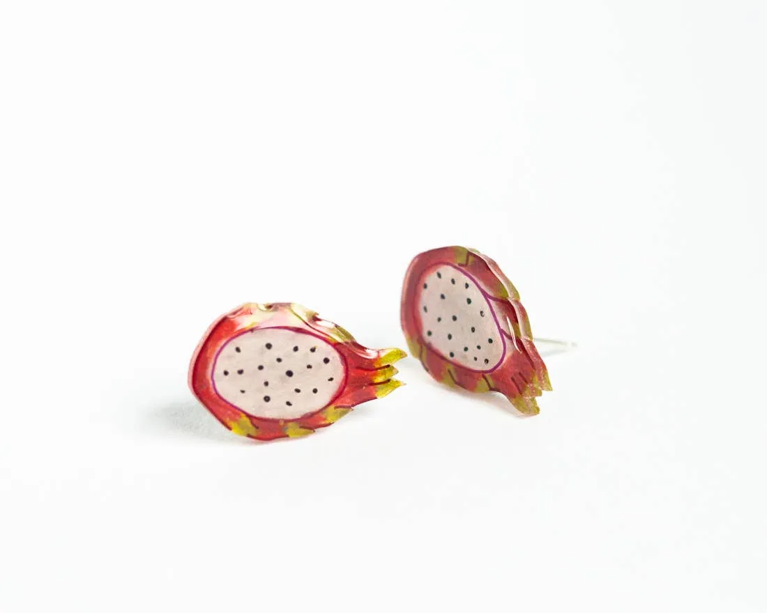 Dragon Fruit Earrings