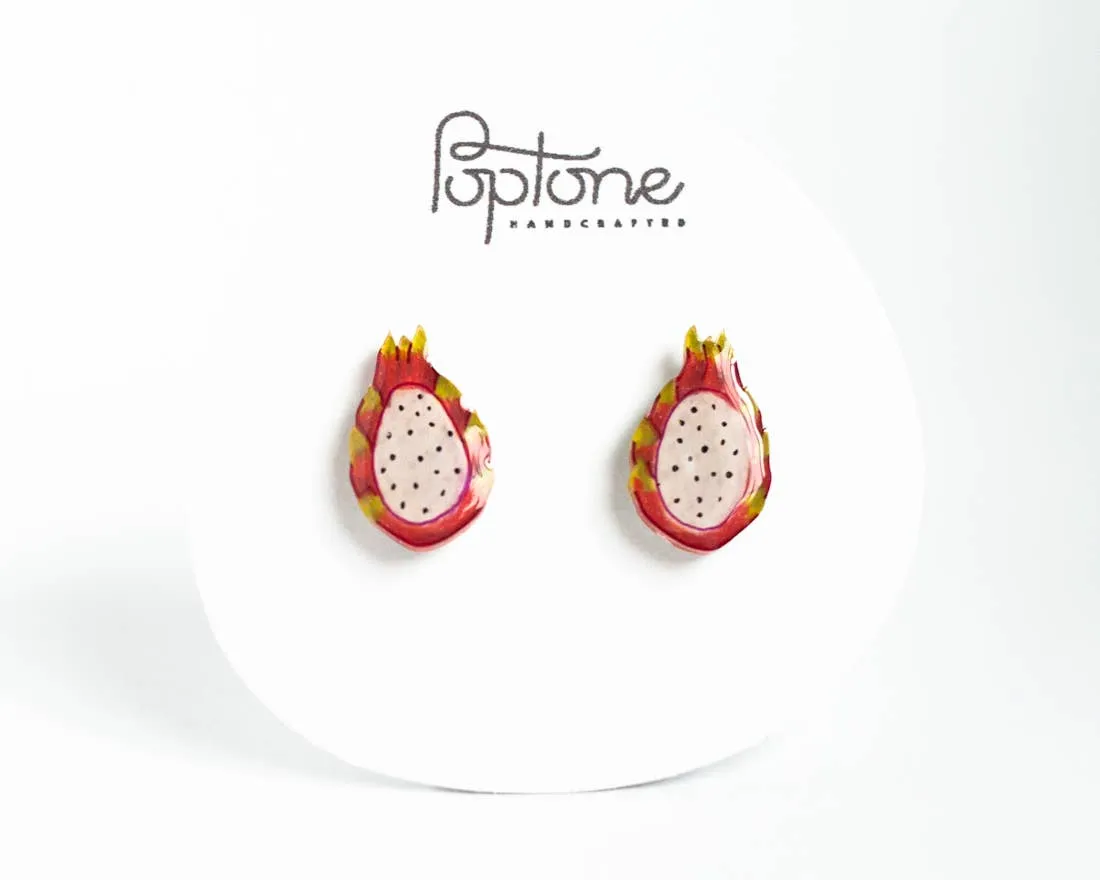 Dragon Fruit Earrings