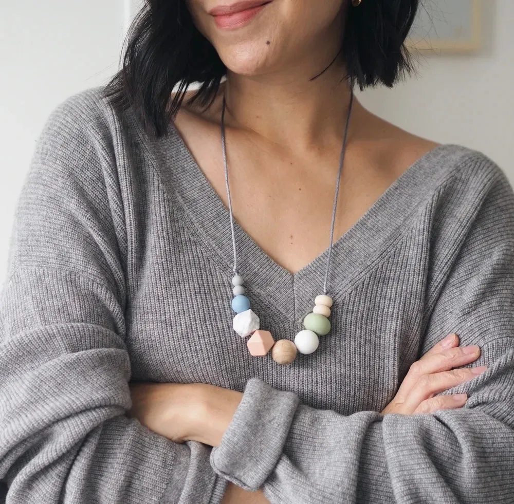 East London Baby Co Teething Necklace: Leyton