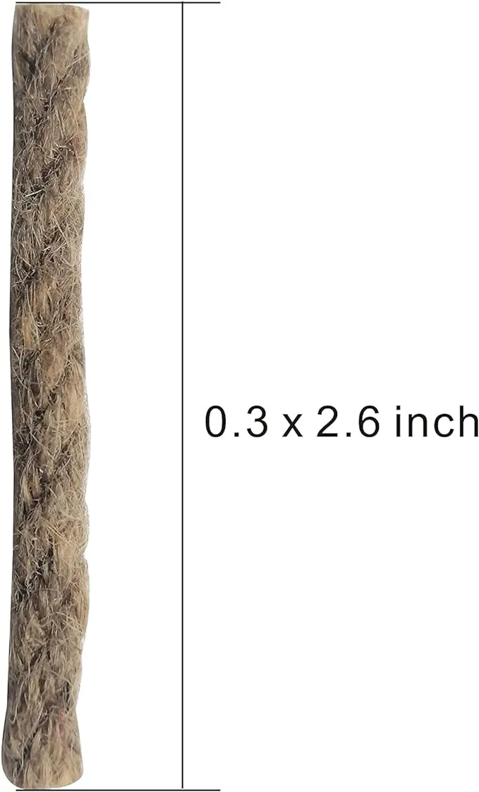 Emergency Fire Starter Magnesium 6 Bags Wax Infused Jute Rope Ferro Rod Striker Saw Wire for Camping Hiking Bushcraft Hurricane   Tin Container