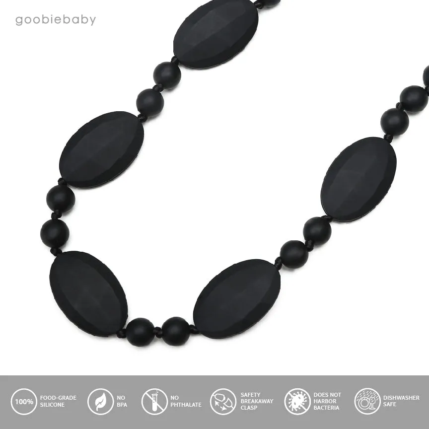 Emma Teething Necklace - Black