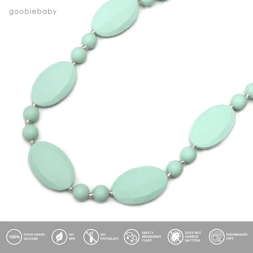 Emma Teething Necklace - Mint