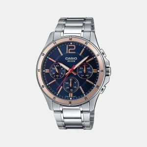 Enticer Men's Chronograph Stainless Steel Watch A1885 - MTP-1374HD-2A2VIF