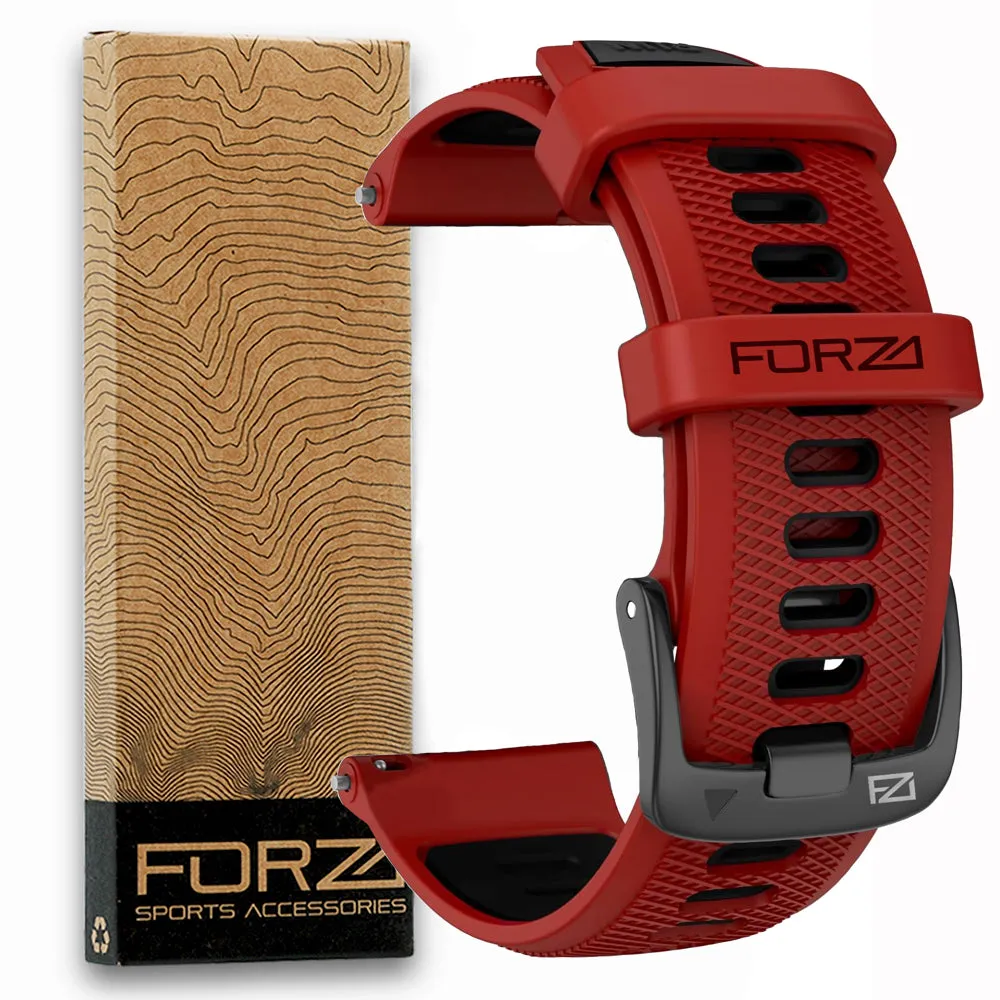 FORZA Elite 22mm Quick Release Two-Tone Strap for Garmin