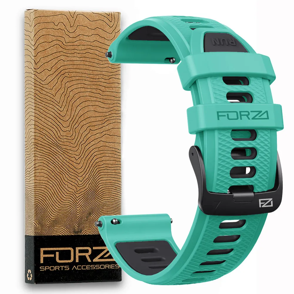 FORZA Elite 22mm Quick Release Two-Tone Strap for Garmin
