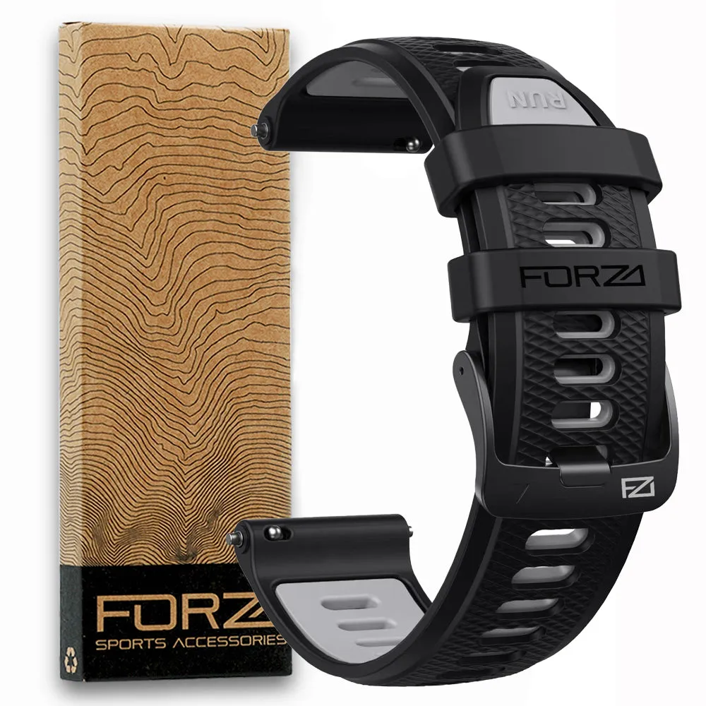 FORZA Elite 22mm Quick Release Two-Tone Strap for Garmin