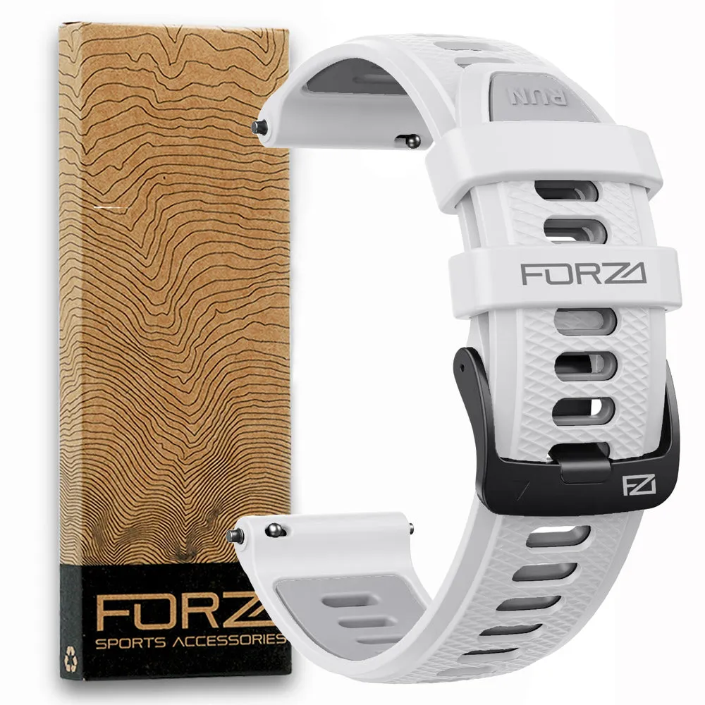 FORZA Elite 22mm Quick Release Two-Tone Strap for Garmin