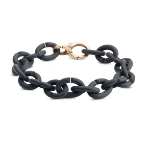 Graphite Grey Bronze Bracelet