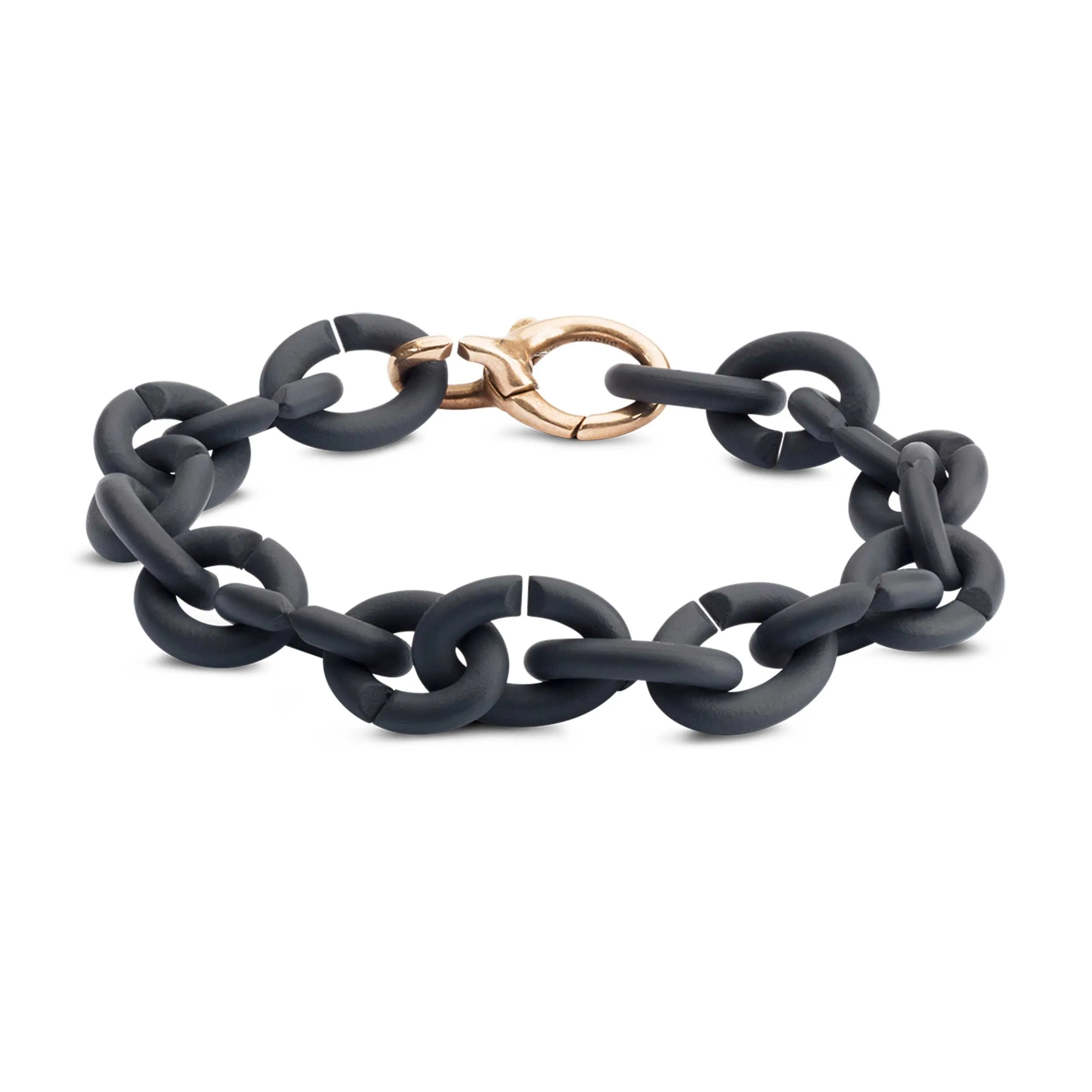 Graphite Grey Bronze Bracelet