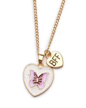 Great Pretenders Rainbow Butterfly BFF Necklace