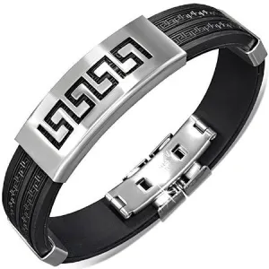 Greek Key Rubber Band