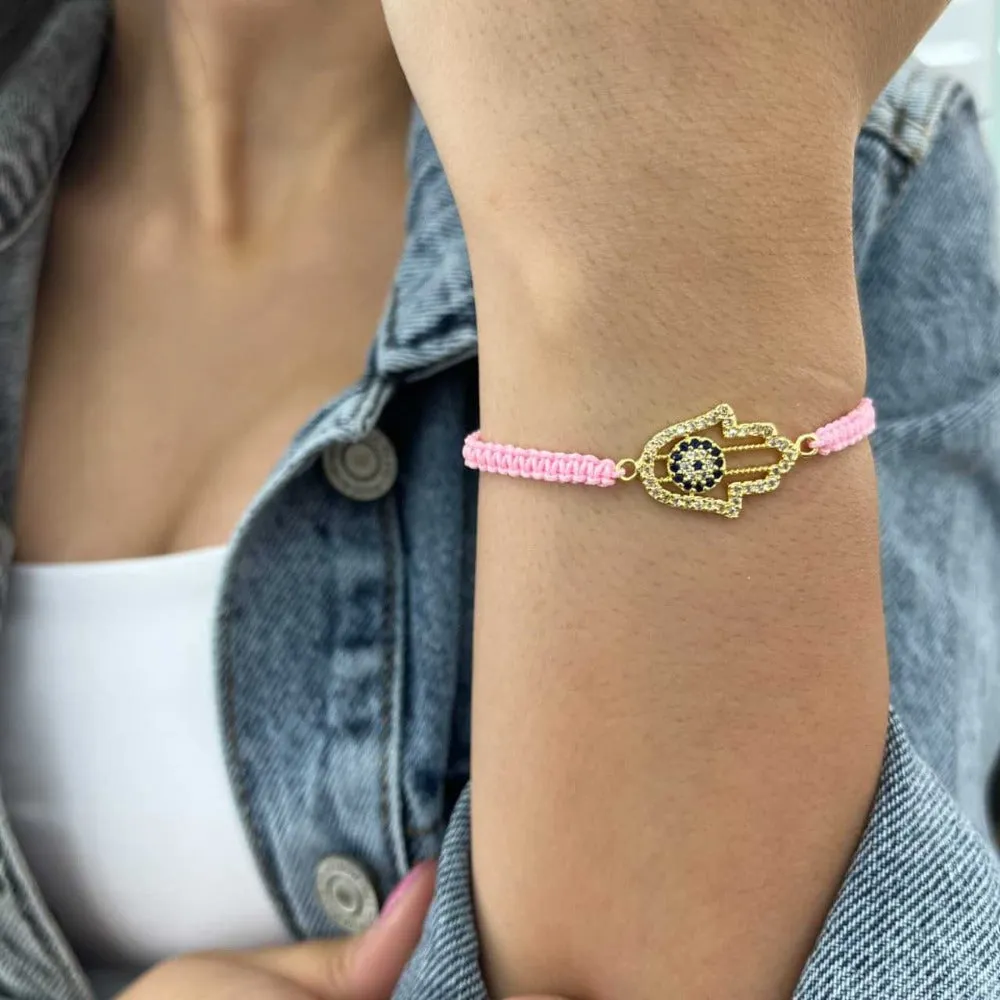 Hand of Fatima Handmade Bracelet 1