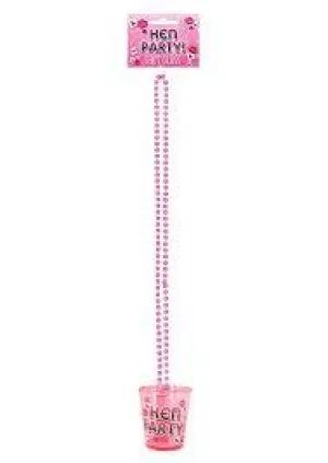 Hen Party Shot Glass Necklaces