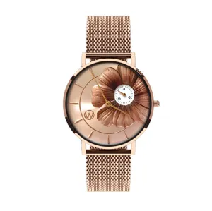 Hibiscus Waterproof Watch