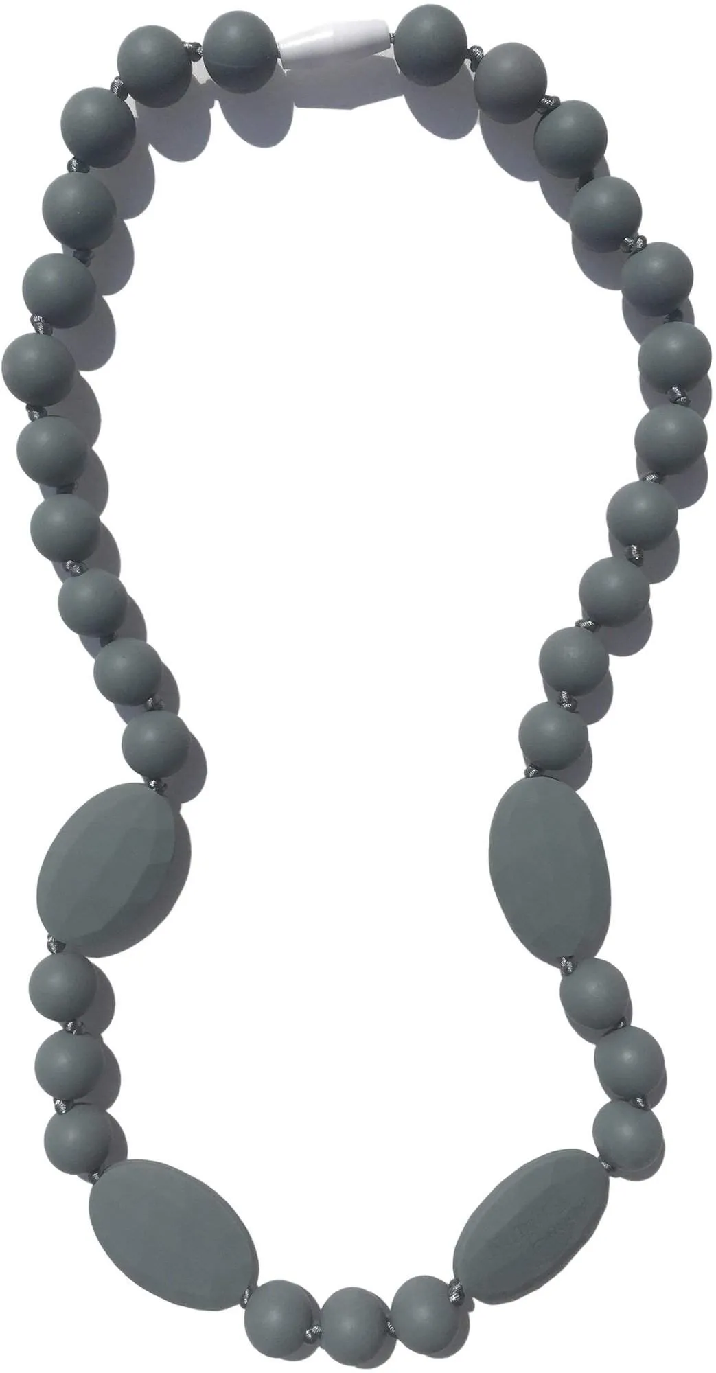 Jaden Silicone Teething Necklace - Elephant (Gray)