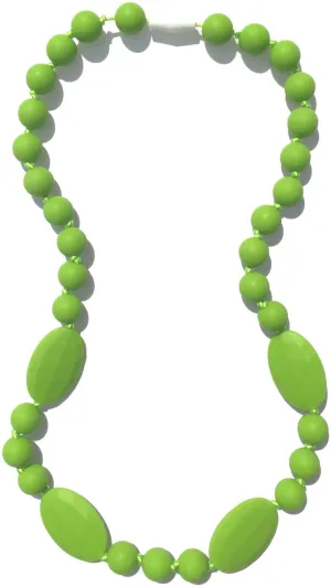 Jaden Silicone Teething Necklace - Limeade (Green)