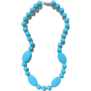 Jaden Silicone Teething Necklace - Robin's Egg (Sky Blue)