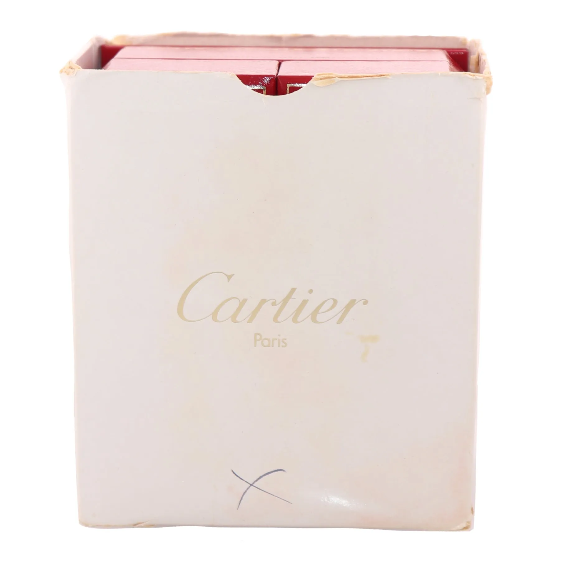 Ladies Cartier Santos Rhonde Steel 18k Gold Two Tone 27mm Quartz Grey Watch