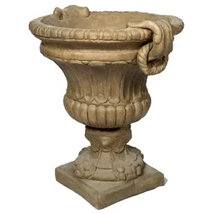 Large Planter with Rings