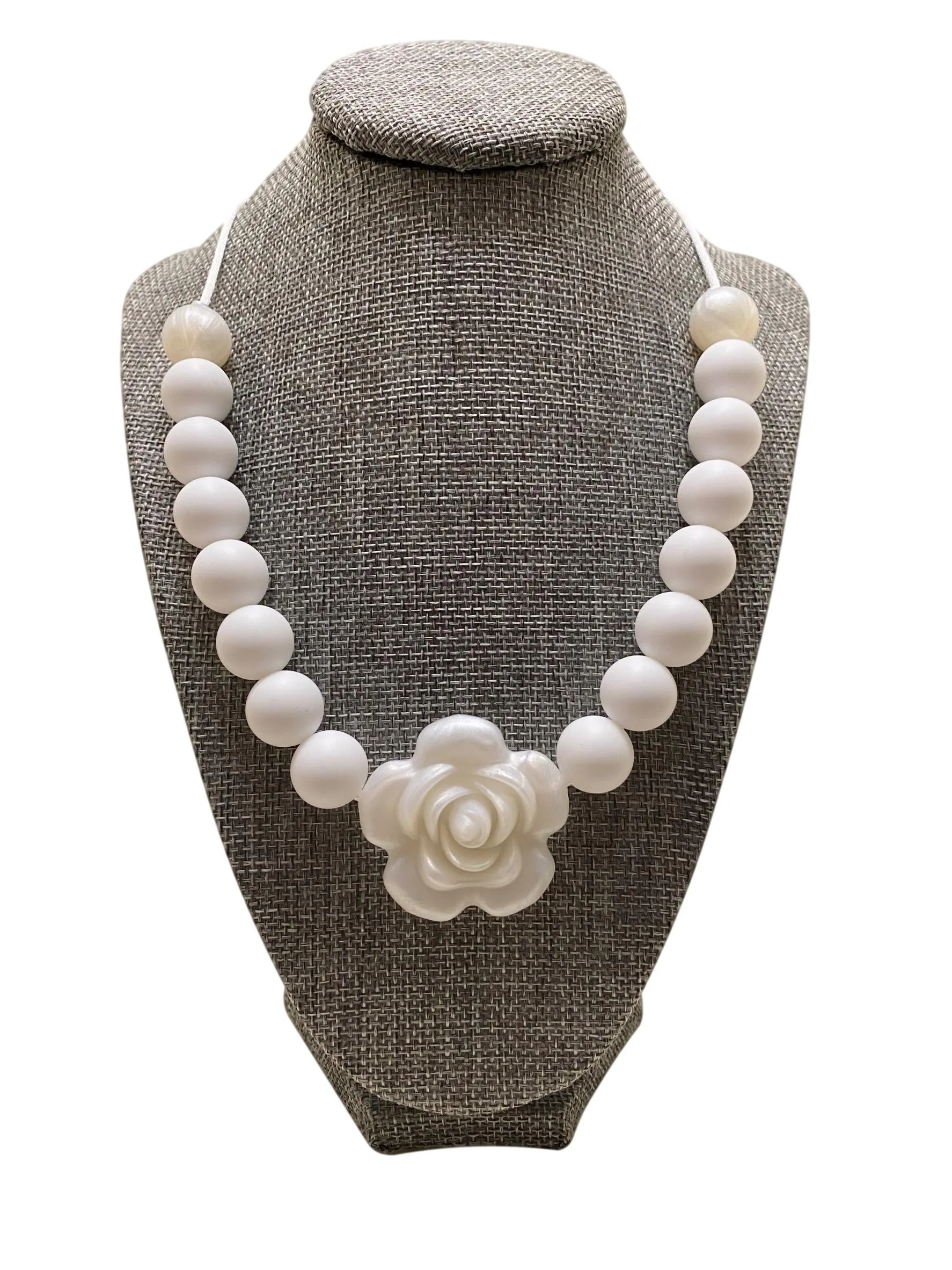Large Rose Necklace