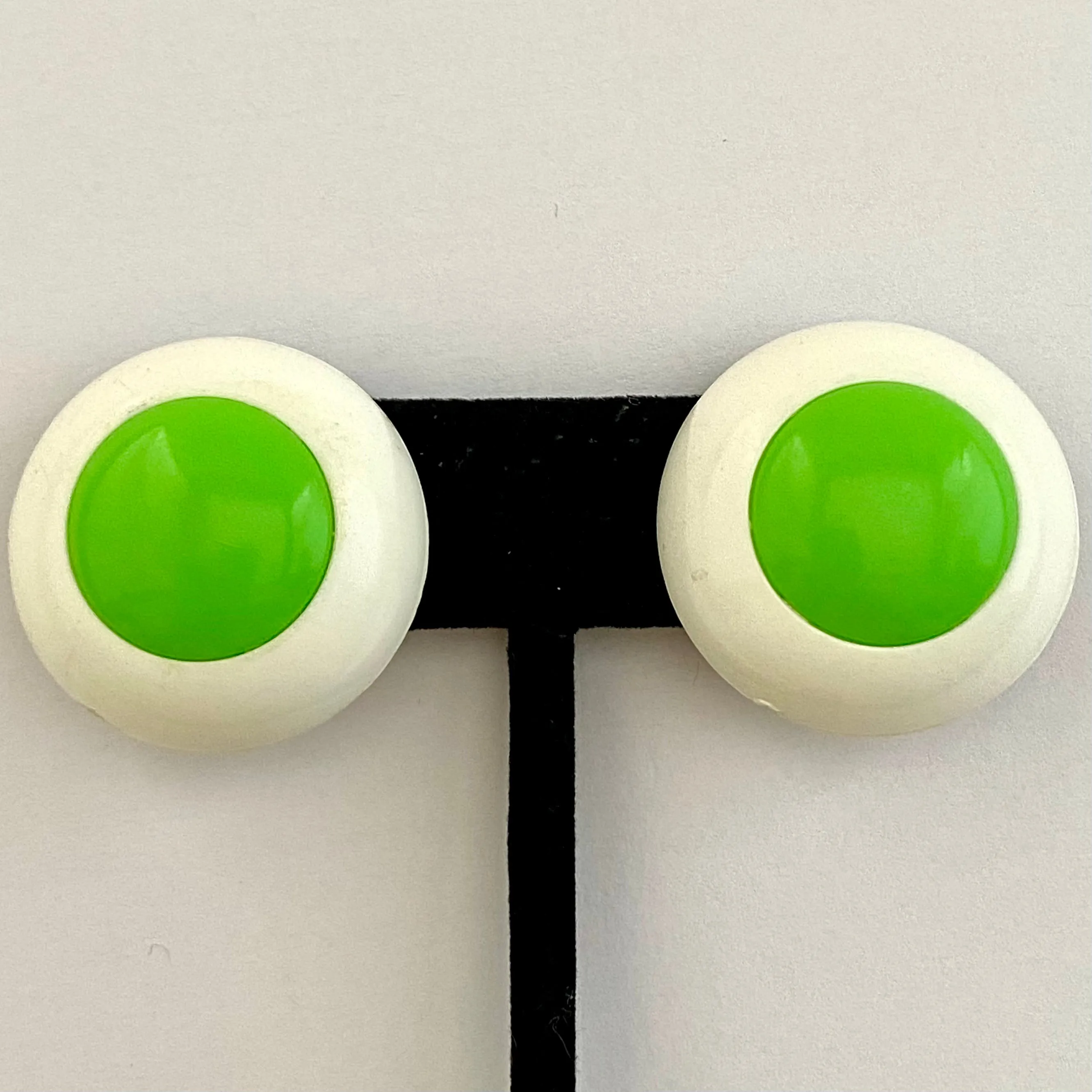 Late 60s/ Early 70s Mod Dome Earrings