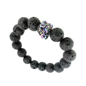 Lava Bracelet 12mm - Northern Light Agate