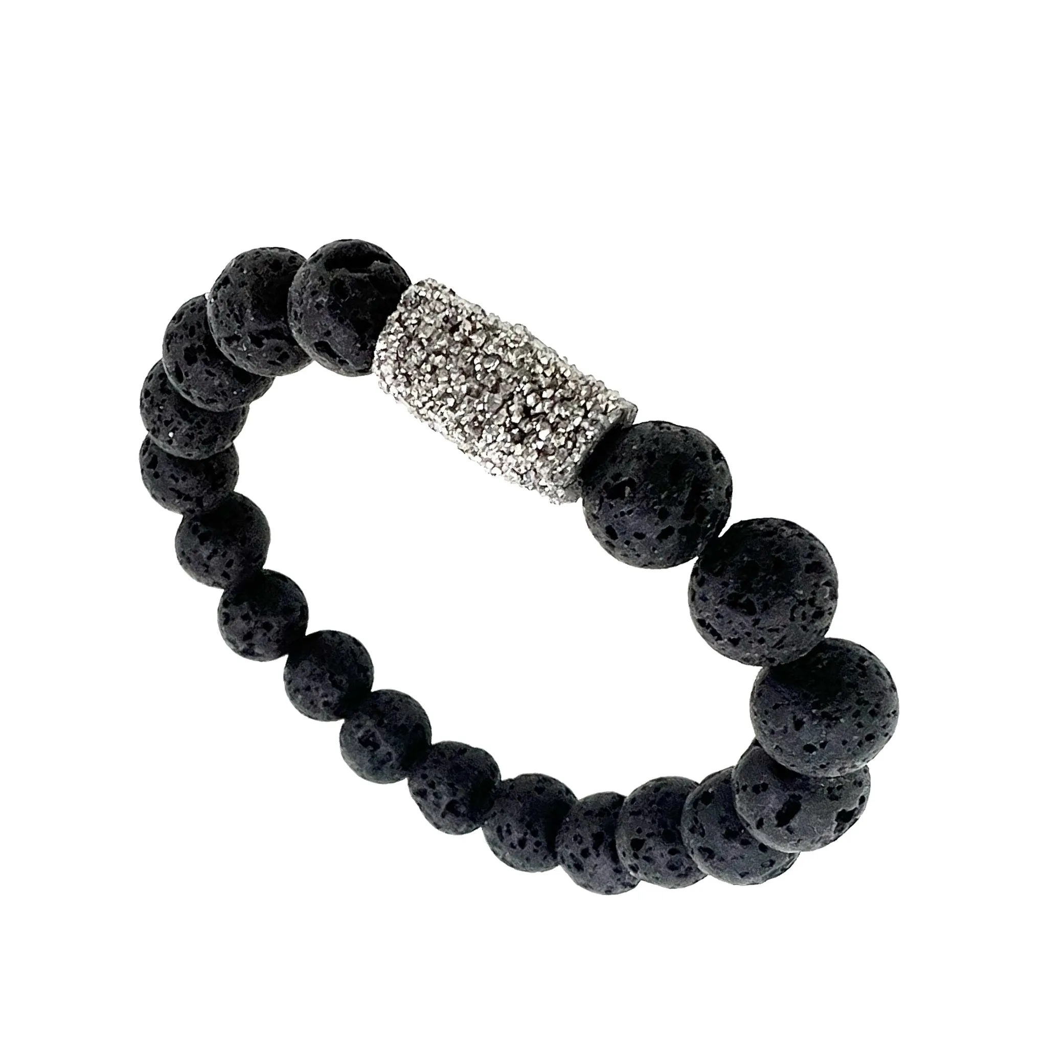 Lava Bracelet 8mm - Star Agate