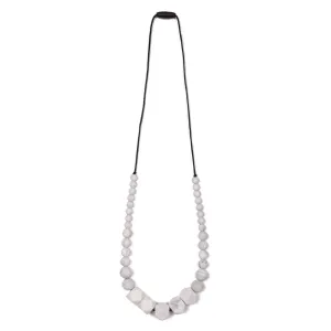Madison Teething Necklace - Marble