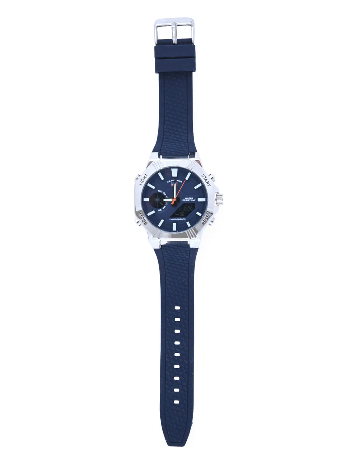 MEN'S BLUE STRAP ANA DIGI SPORTS WATCH