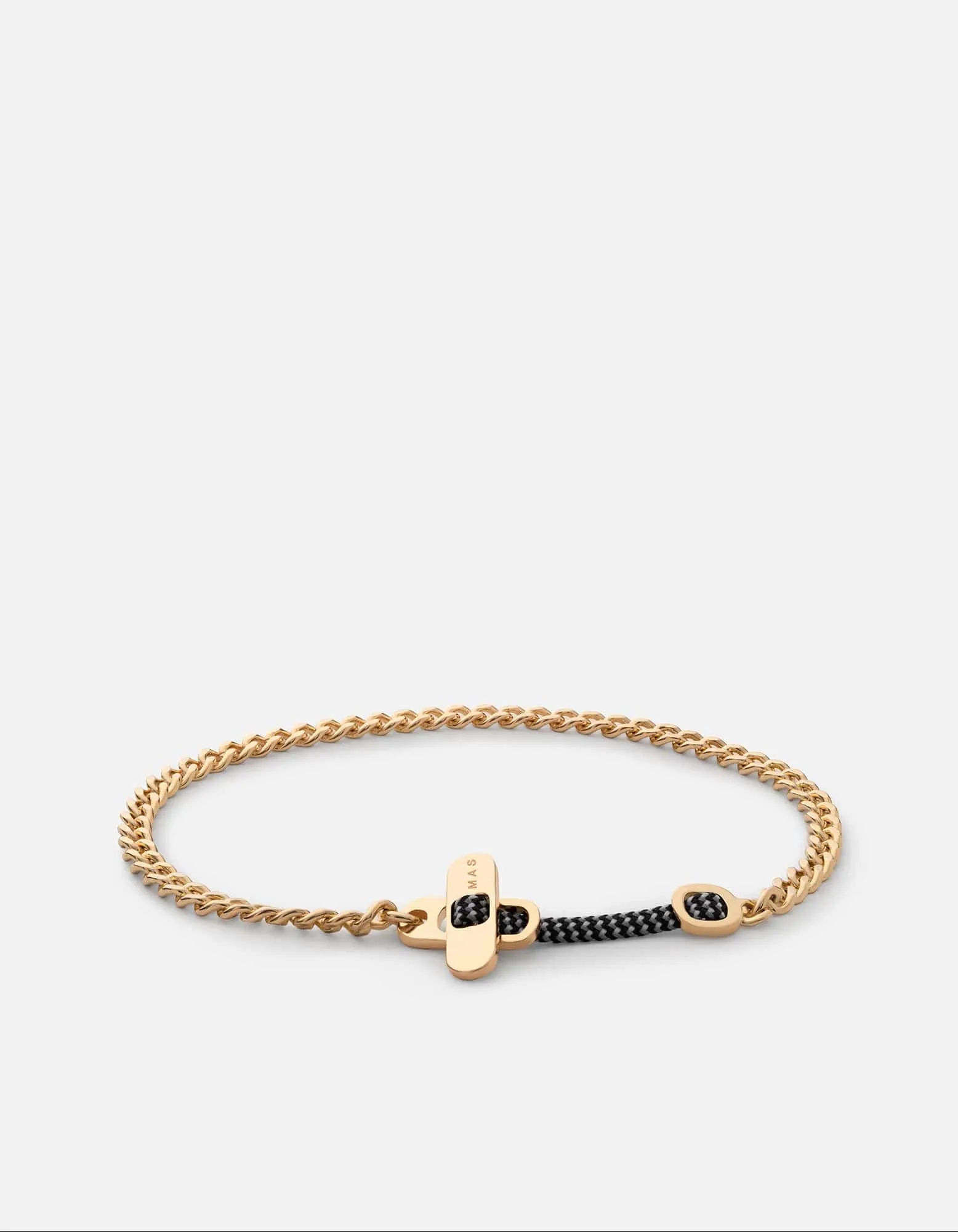 Metric Chain Bracelet, Gold Vermeil