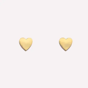MINI HEART STUD CLIP-ON EARRINGS