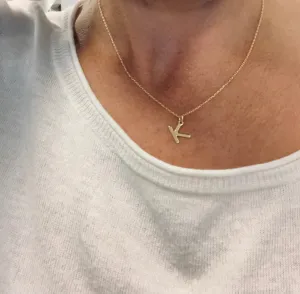 Mini Initial Necklaces