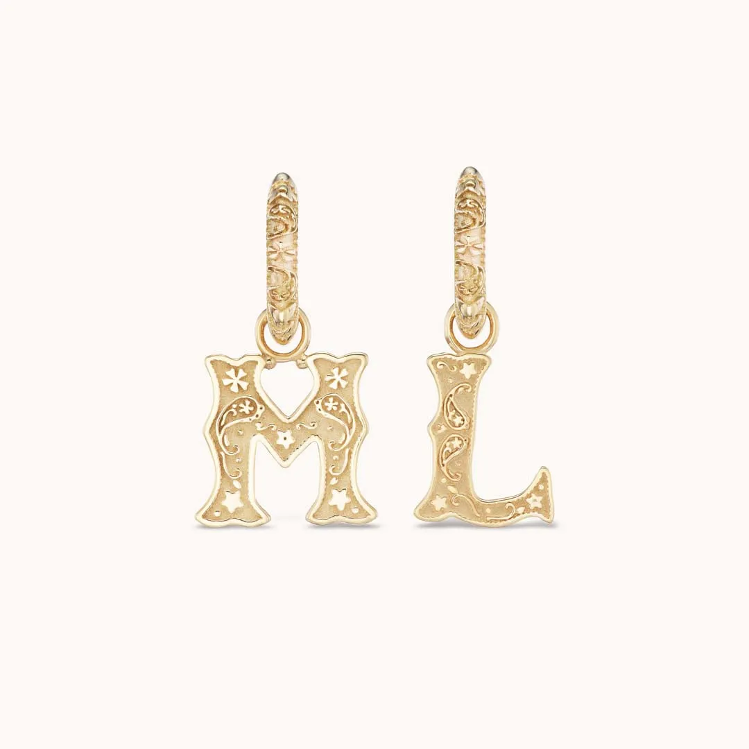 Mini Southwestern Initial Hoop