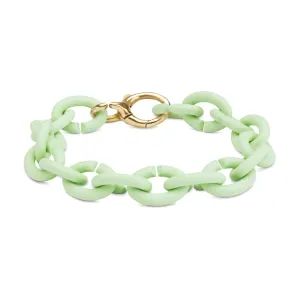 Mint Green Bronze Bracelet
