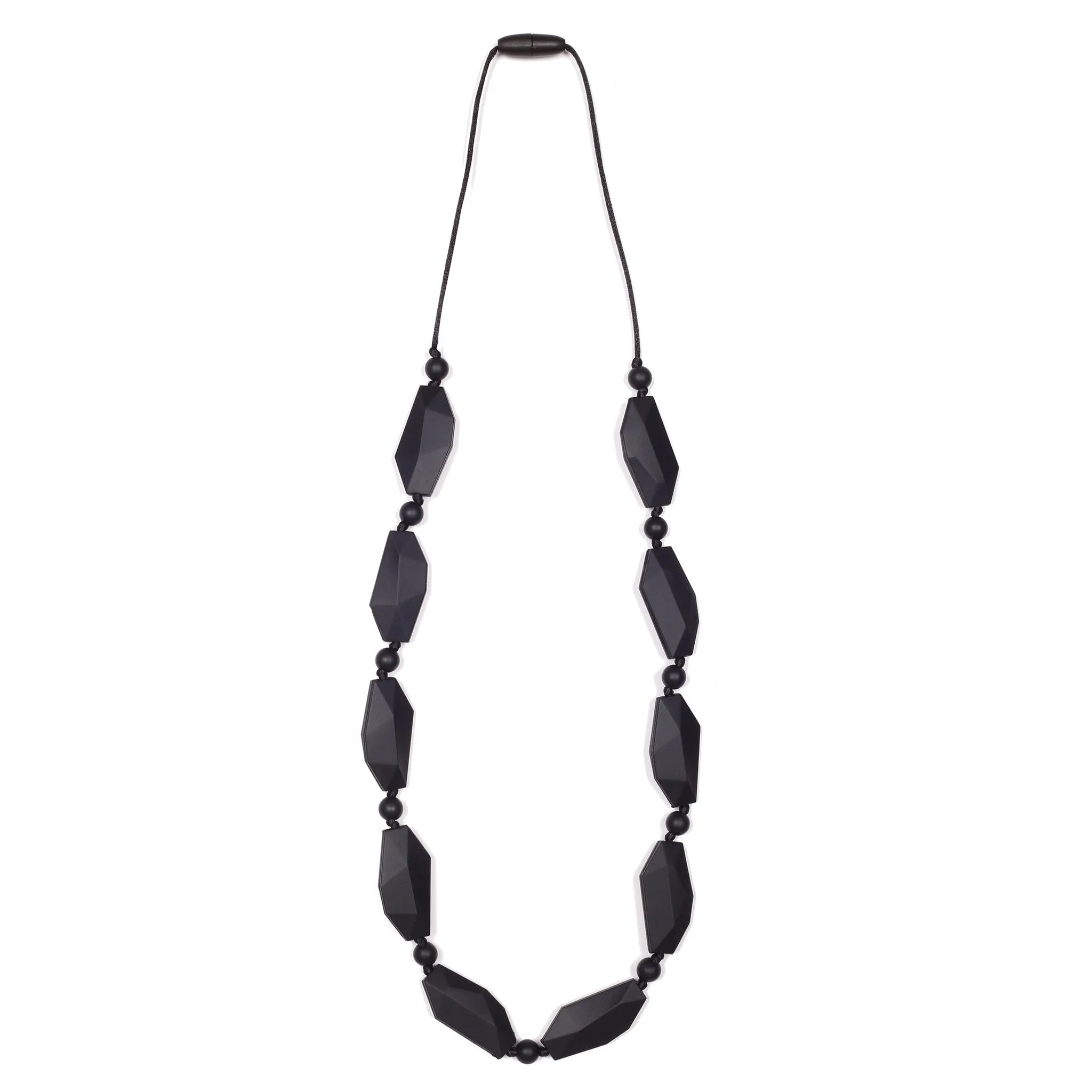 Naomi Teething Necklace - Black