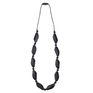 Naomi Teething Necklace - Black