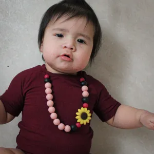 Necklace | BUBBLEGUM | Daisy & Sunflower