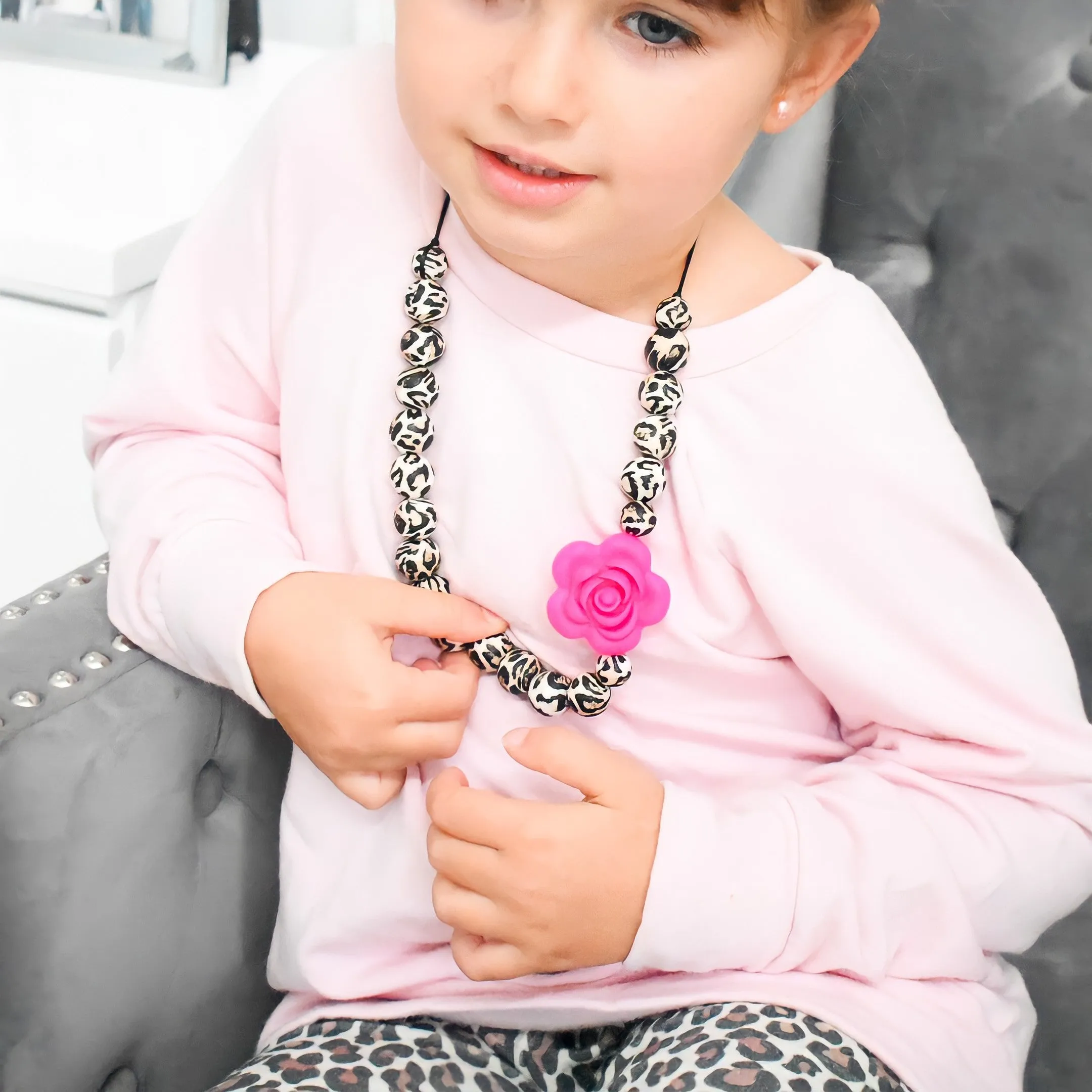 Necklace | BUBBLEGUM | Rose
