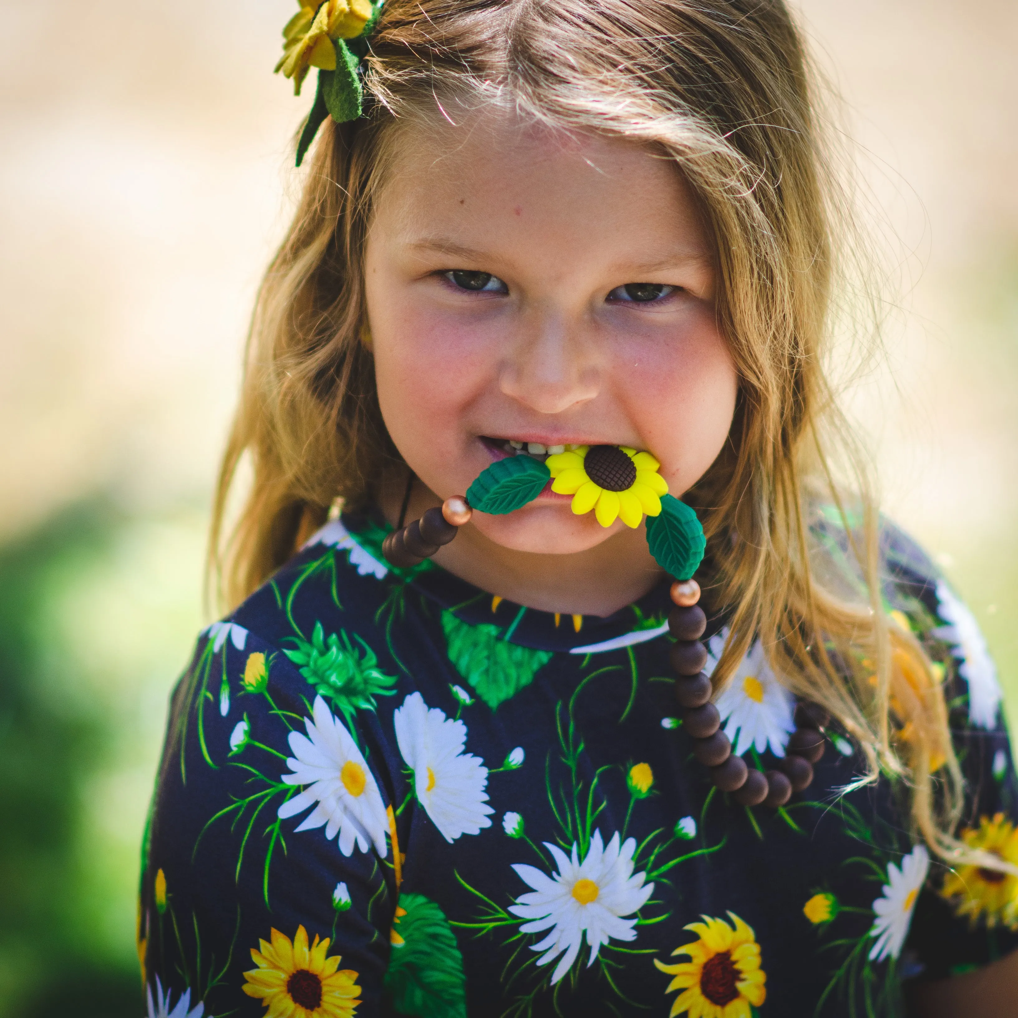 Necklace | FLORAL | Belle Sunflower