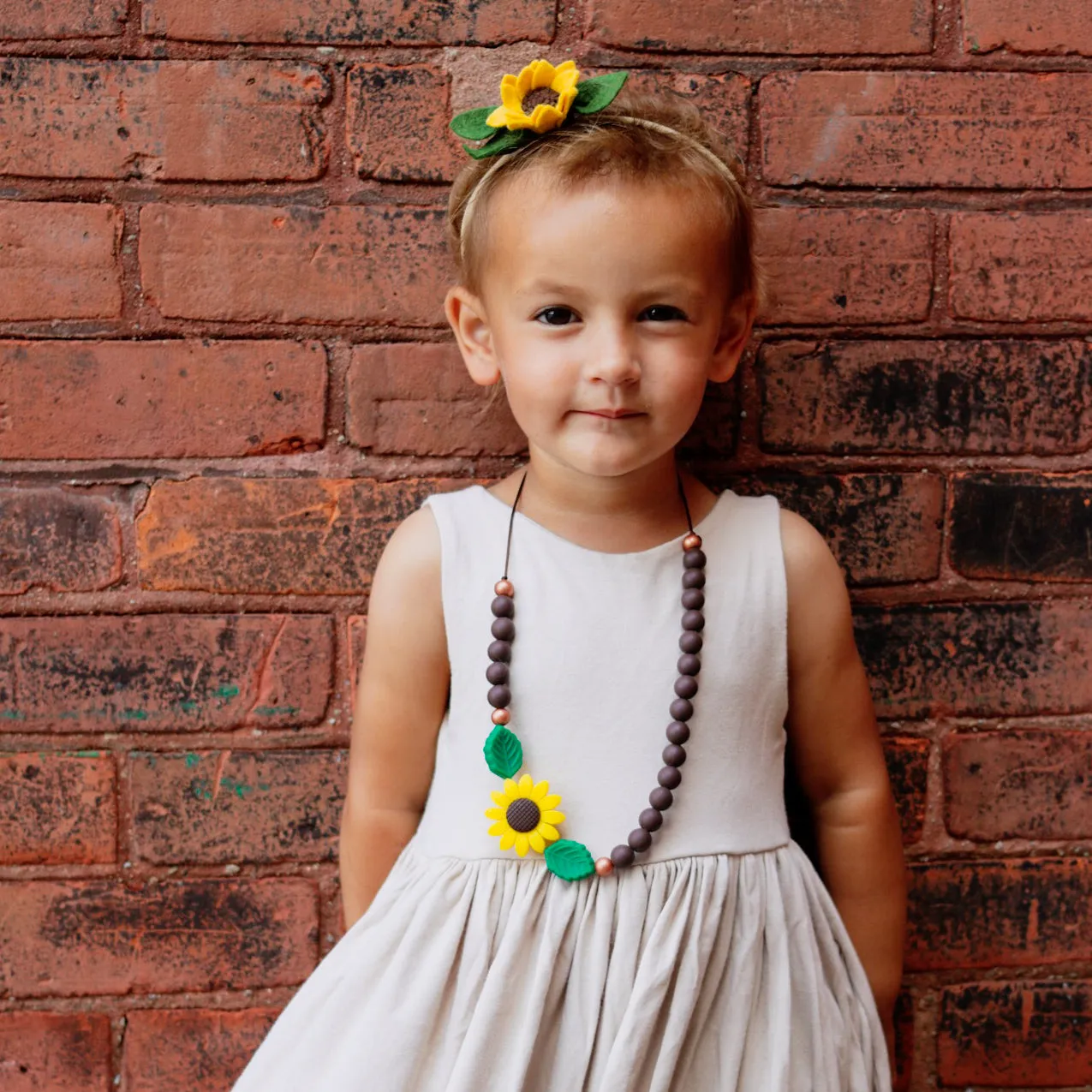 Necklace | FLORAL | Belle Sunflower