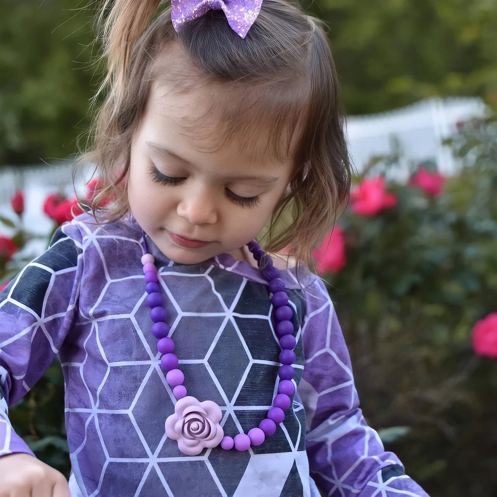 Necklace | FLORAL | Large Rose