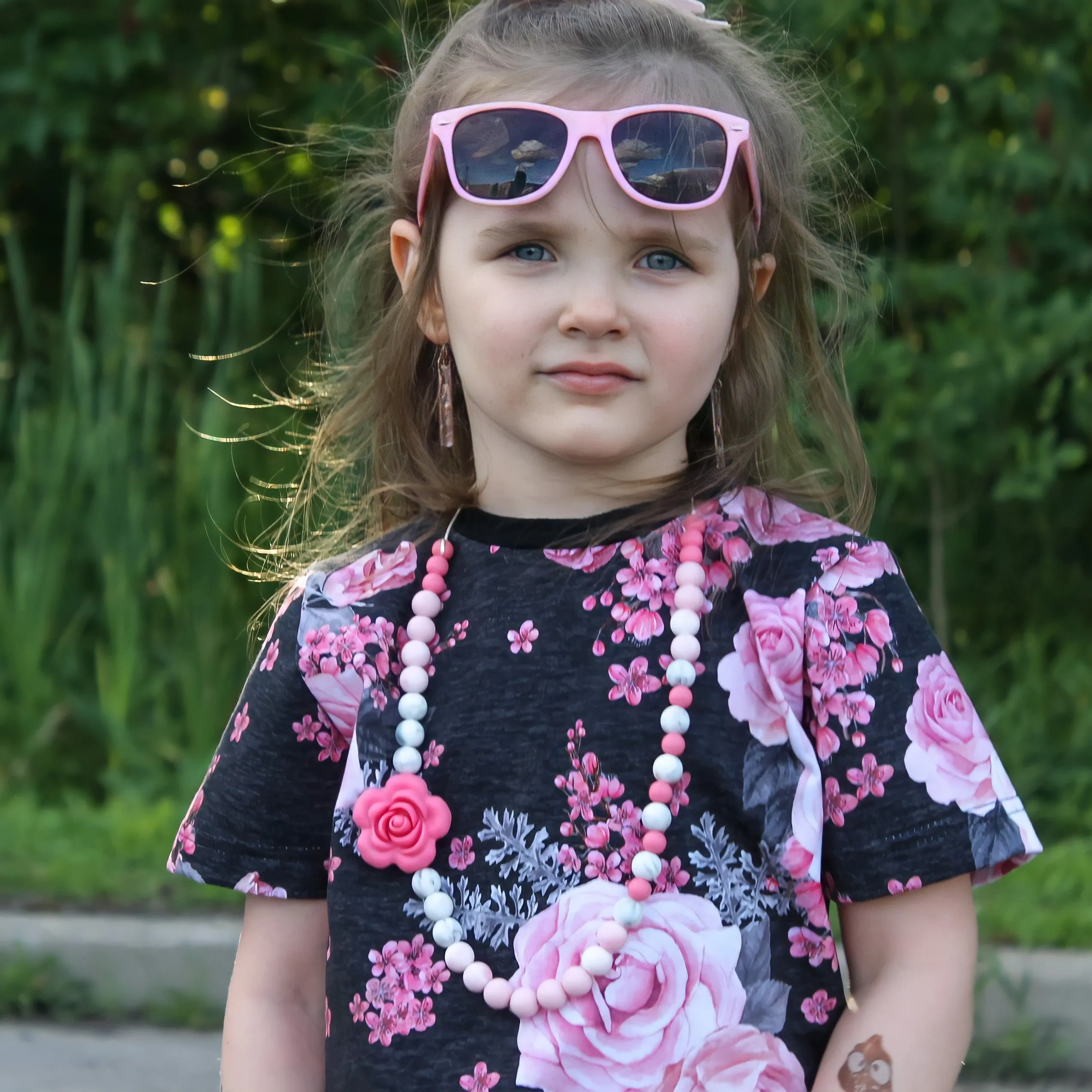 Necklace | FLORAL | Large Rose