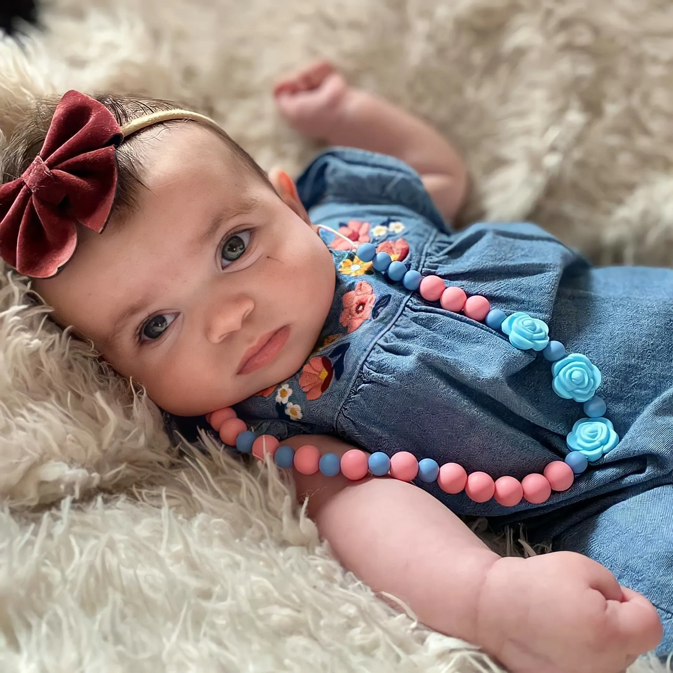 Necklace | FLORAL | Mini Rose
