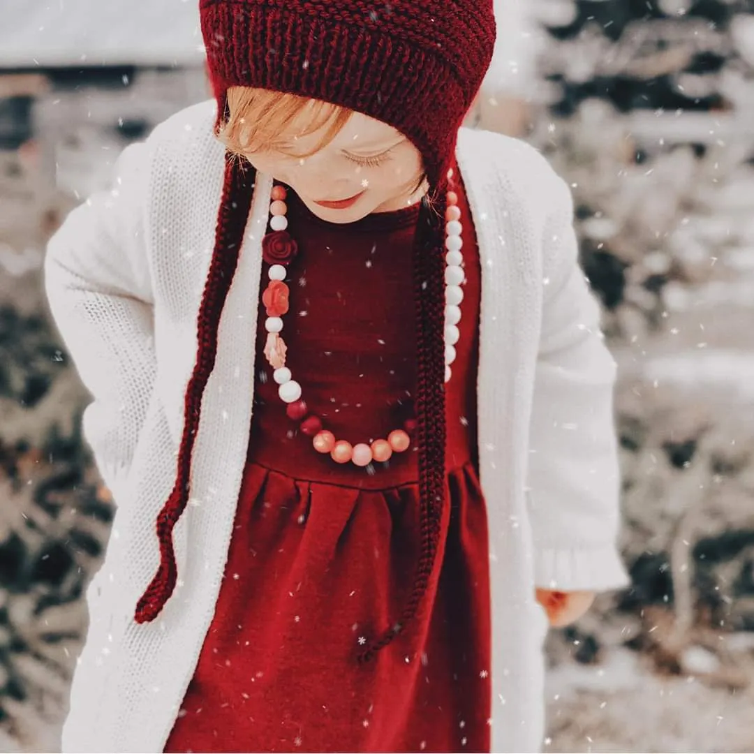 Necklace | FLORAL | Mini Rose