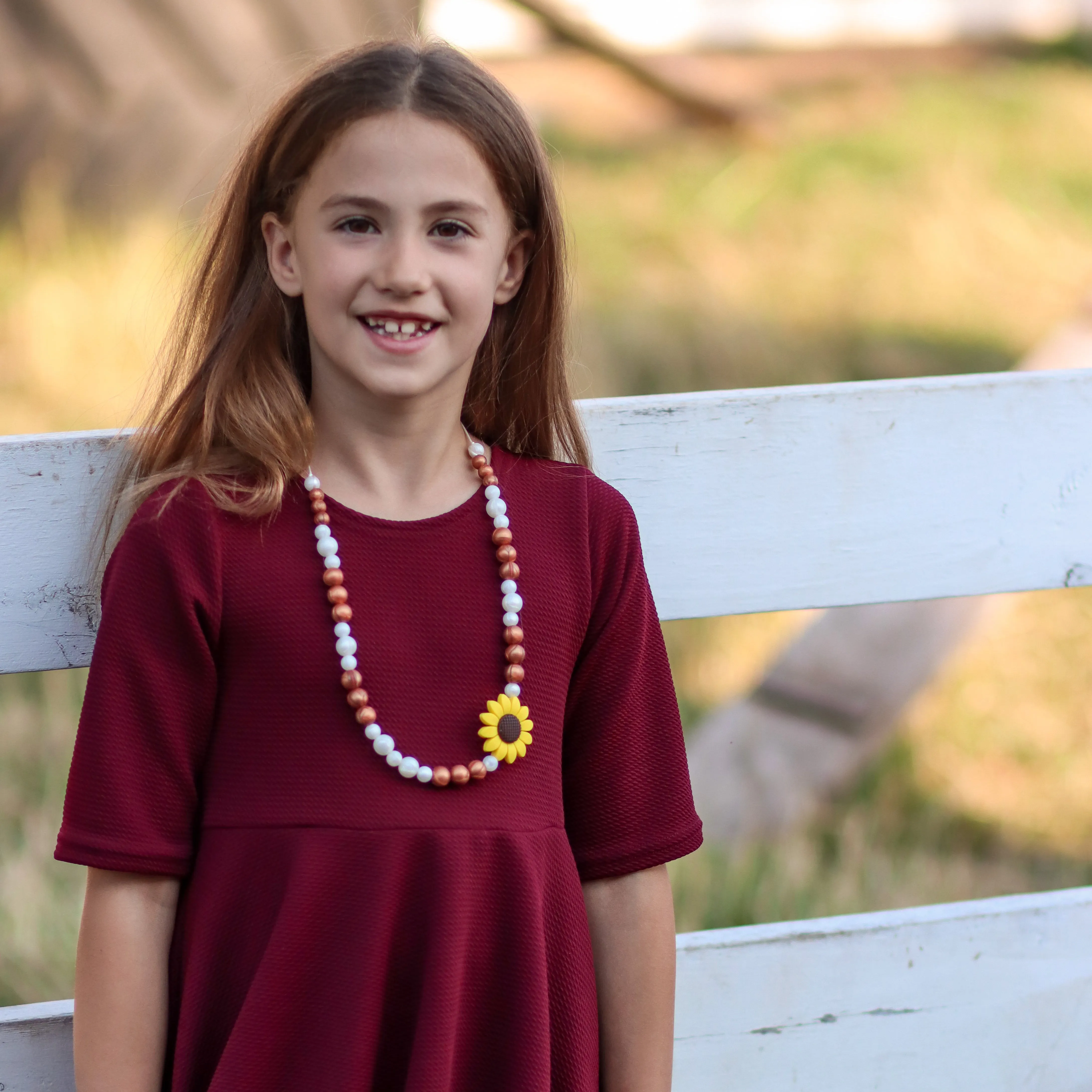 Necklace | FLORAL | Sweet Sunflower