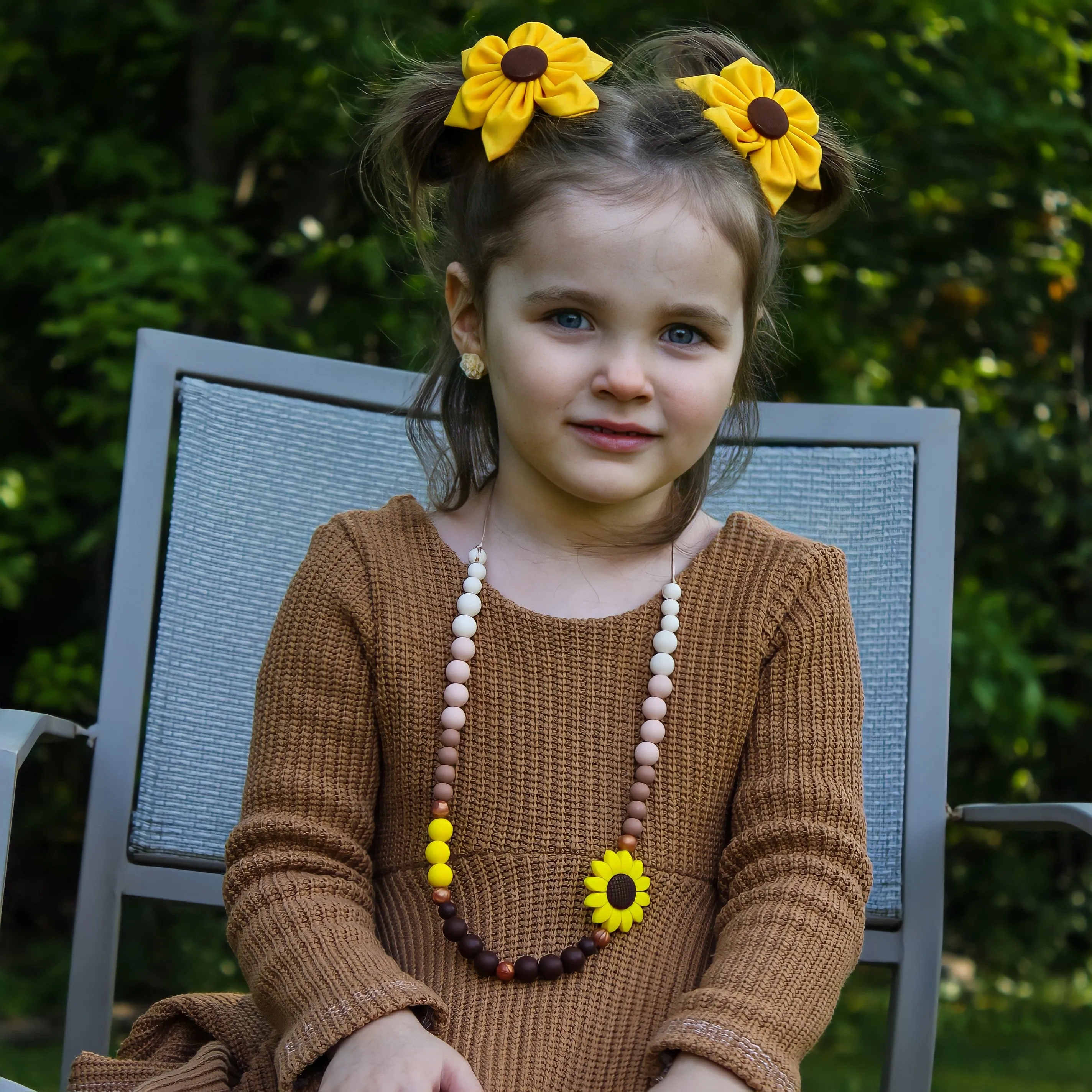Necklace | FLORAL | Sweet Sunflower