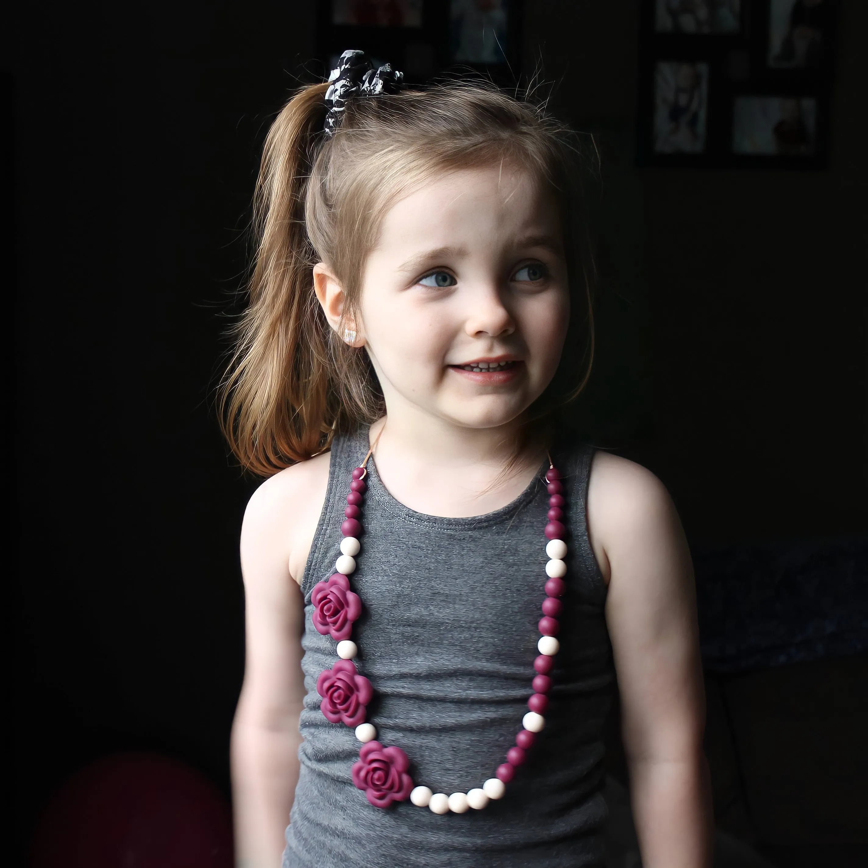 Necklace | FLORAL | Triple Rose