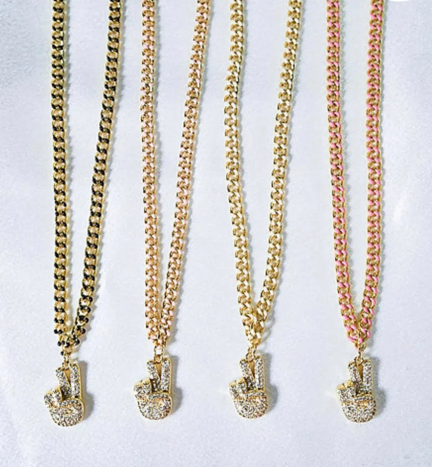 Neon Peace Necklaces