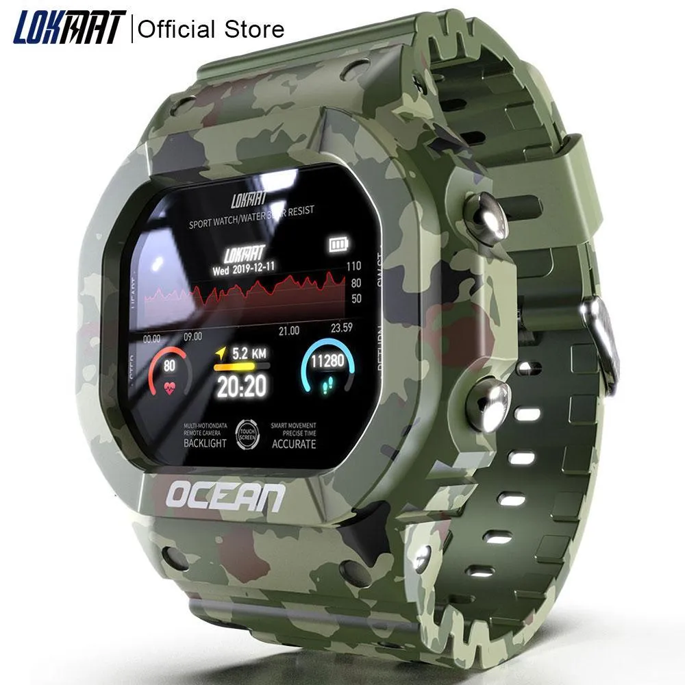 Ocean™ Heavy Duty Smart Sports Watch For Android & iOS