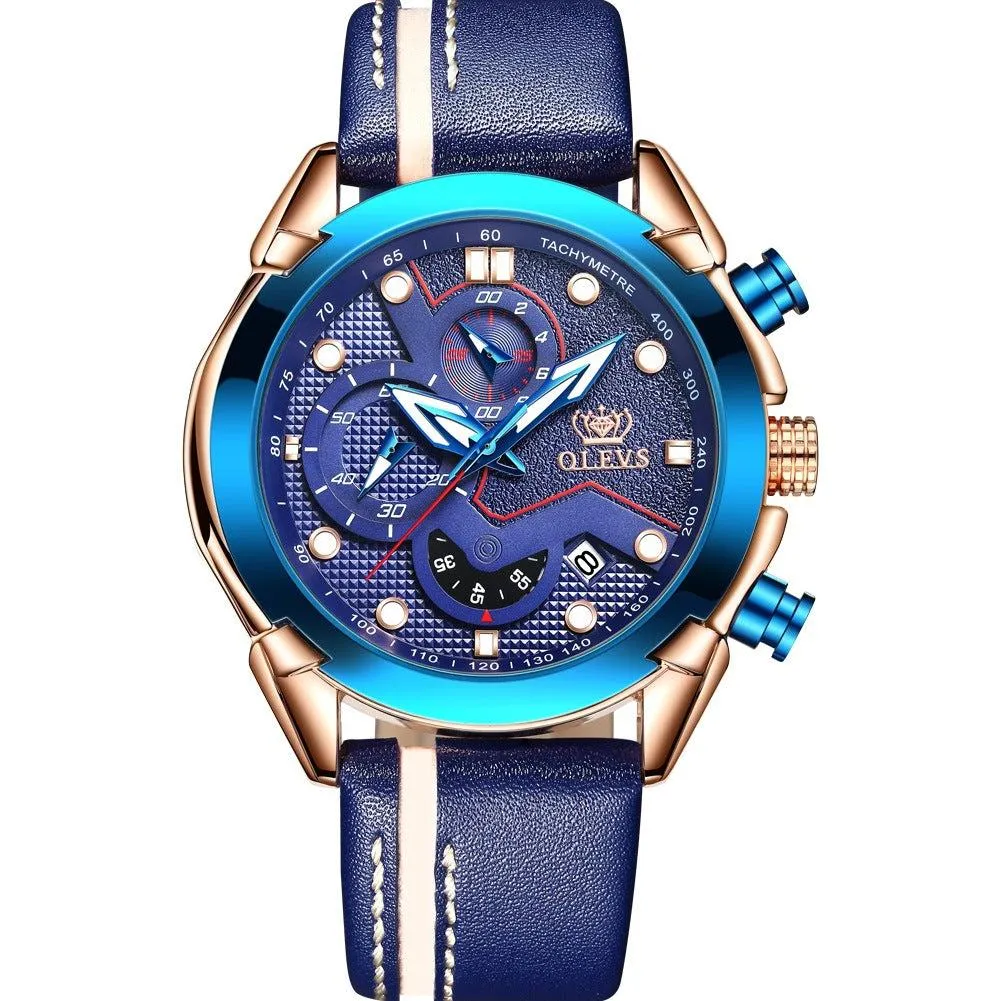 OLEVS Multi-Function Sports Quartz Watch for Men 9903